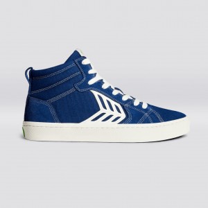 CATIBA PRO Cariuma High Top Canvas Hombre Azules | WE0436792