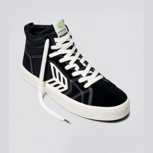 CATIBA PRO Cariuma High Top Canvas Hombre Negras | PL2650397