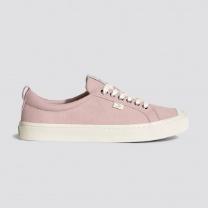 OCA LOW Cariuma Low Top Lona Vegan Mujer Rojas | ZP1528630