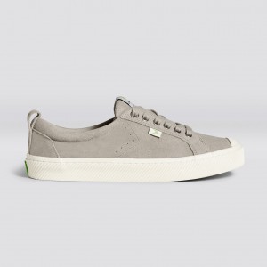 OCA LOW Cariuma Low Top Suede Hombre Gris | MA7629034