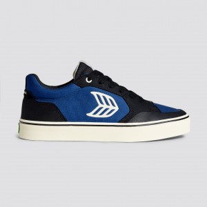 The Vallely Cariuma Low Top Suede Mujer Azules | VF7519486