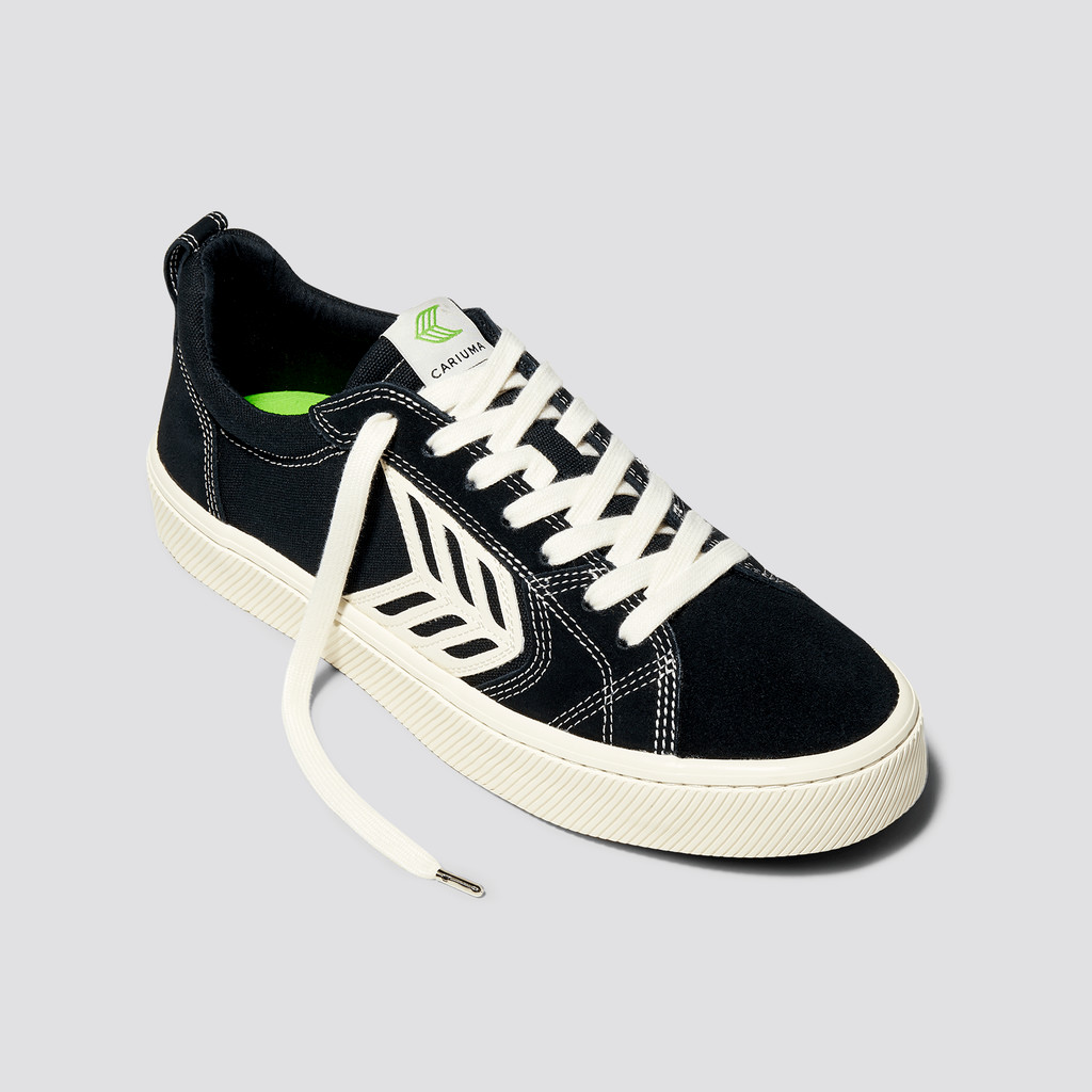 CATIBA PRO Cariuma Low Top Canvas Hombre Negras | RQ1247863