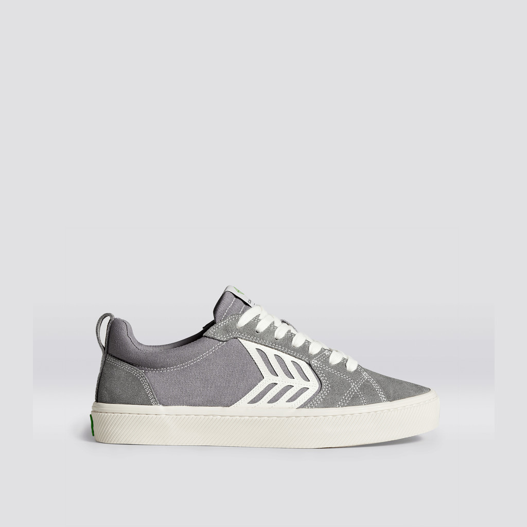 CATIBA PRO Cariuma Low Top Canvas Skate Mujer Gris | TO7621380