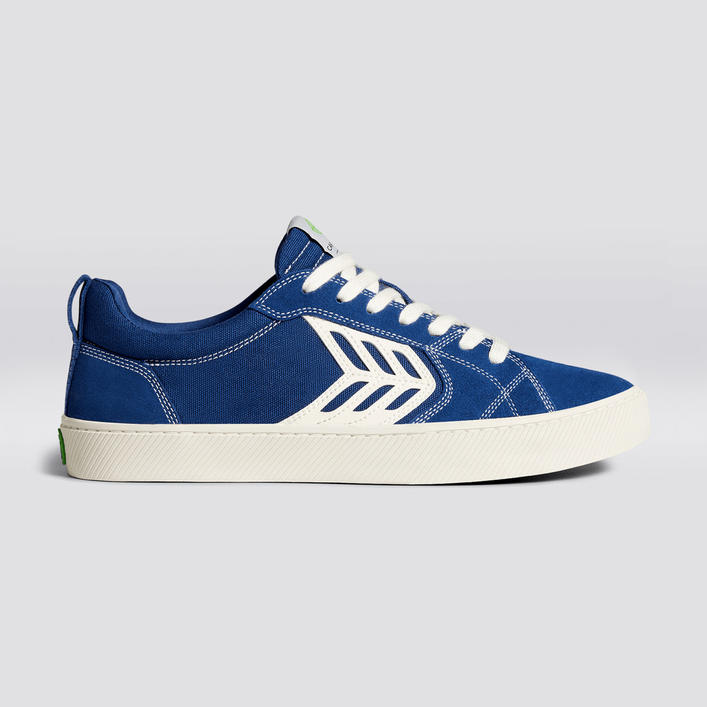 CATIBA PRO Cariuma Low Top Lona Vegan Hombre Azules | SU3806492