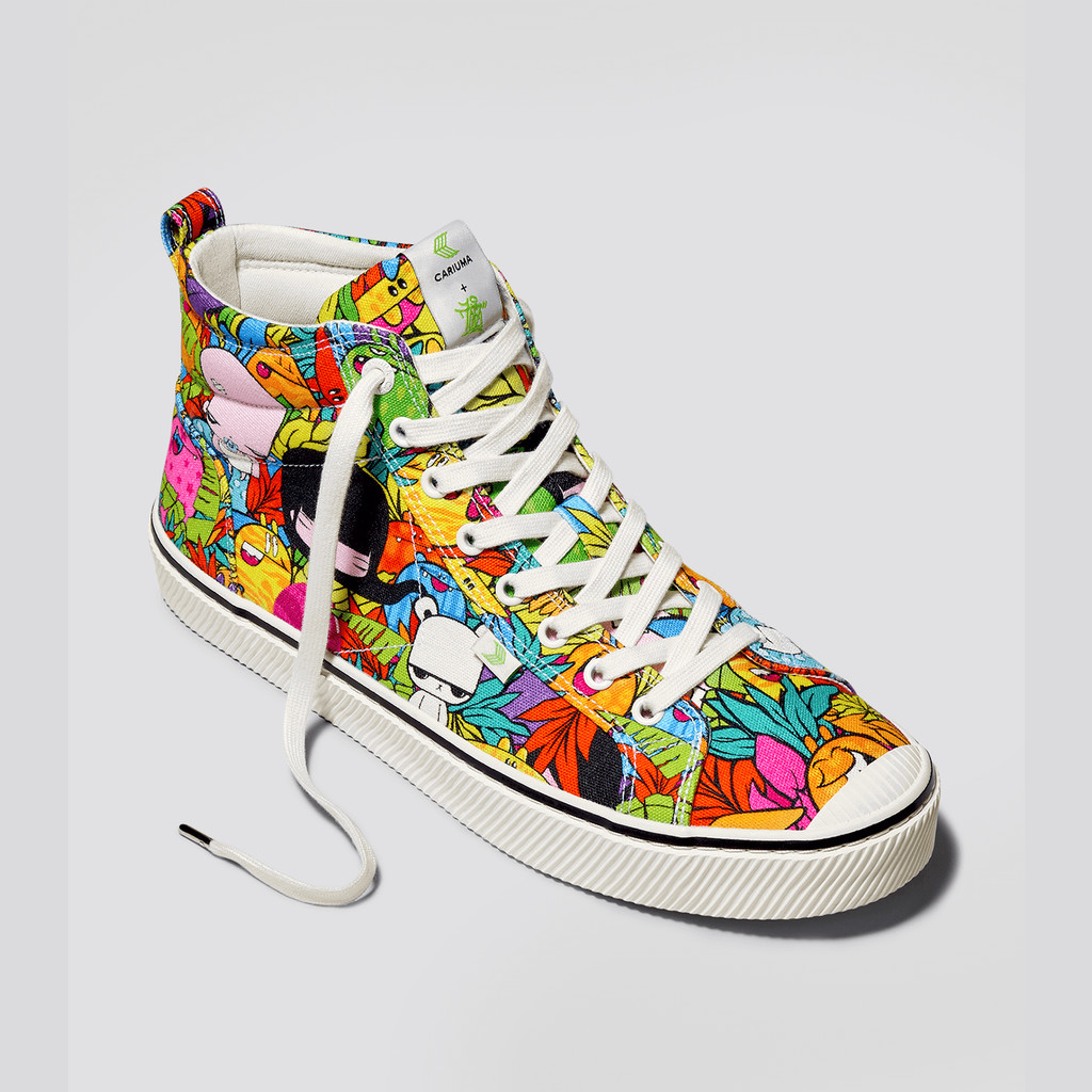 OCA HIGH Cariuma High Top Canvas Hombre OCA High Toz Print | NO9134862