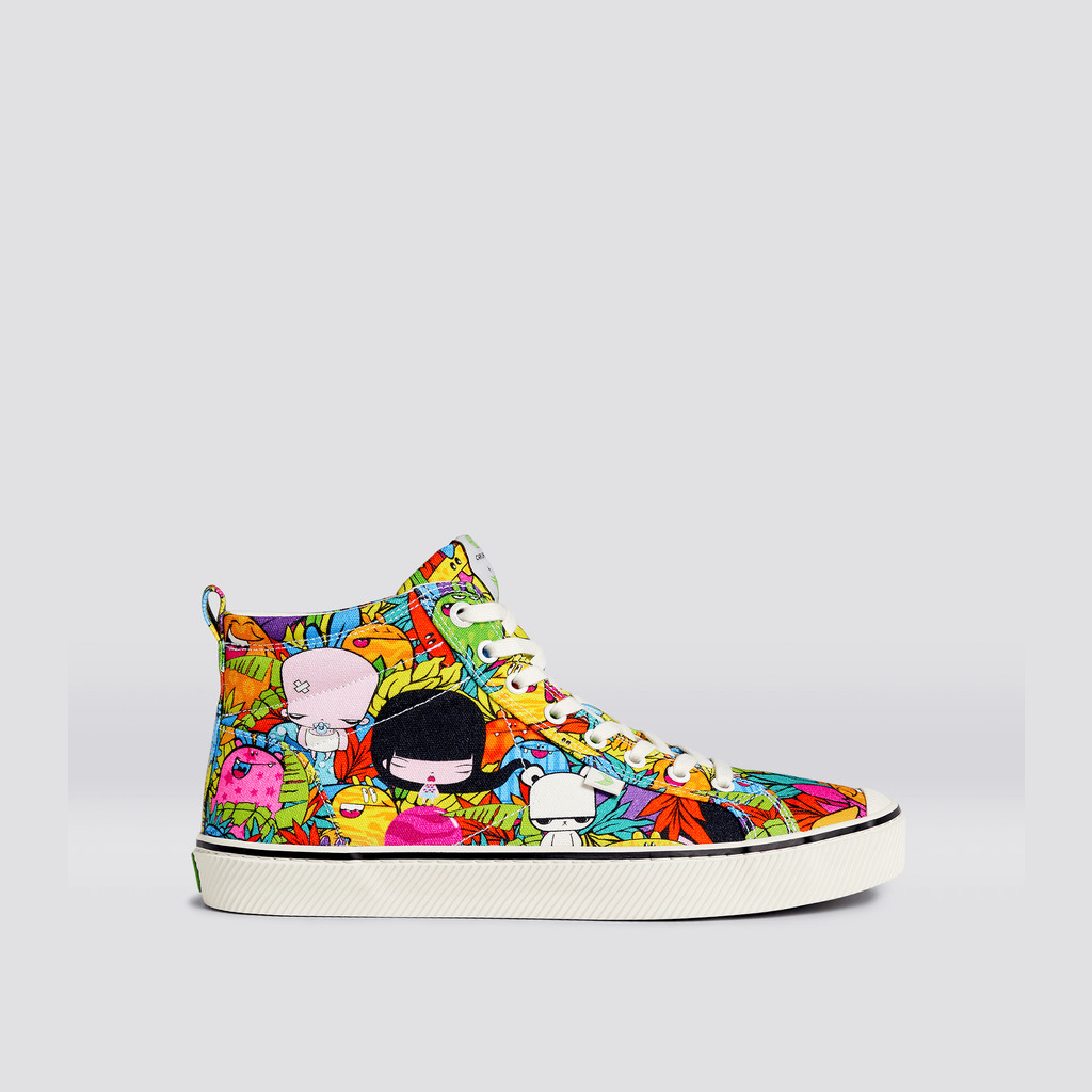 OCA HIGH Cariuma High Top Canvas Mujer OCA High Toz Print | FT2180593