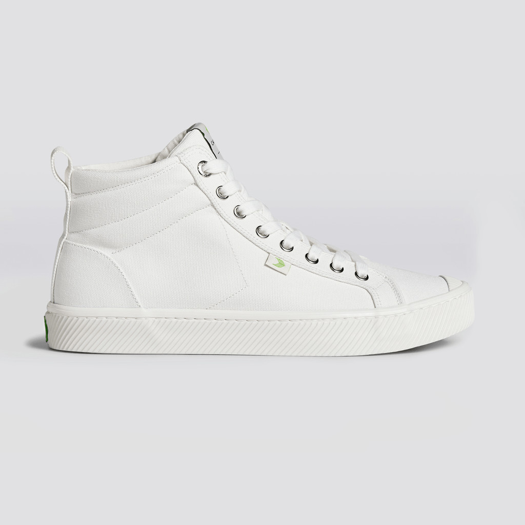 OCA HIGH Cariuma High Top Canvas Vegan Mujer Off-White | HZ8379654