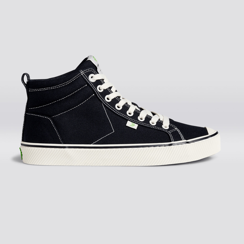 OCA HIGH Cariuma High Top Canvas Vegan Mujer Negras | MH5971046