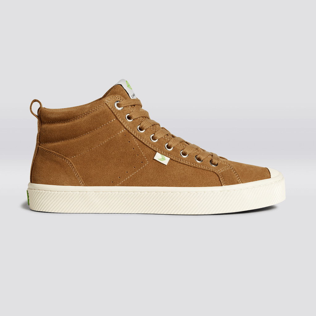 OCA HIGH Cariuma High Top Suede Mujer Camel | KM7583016