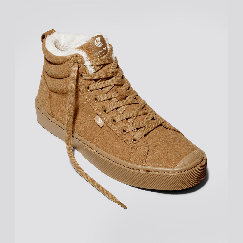 OCA HIGH Cariuma High Top Suede Vegan Mujer All Camel | IT1285304