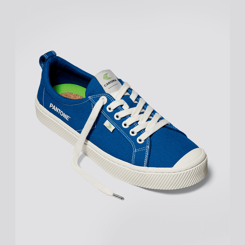 OCA LOW Cariuma Low Top Canvas Hombre Azules | UL6780459