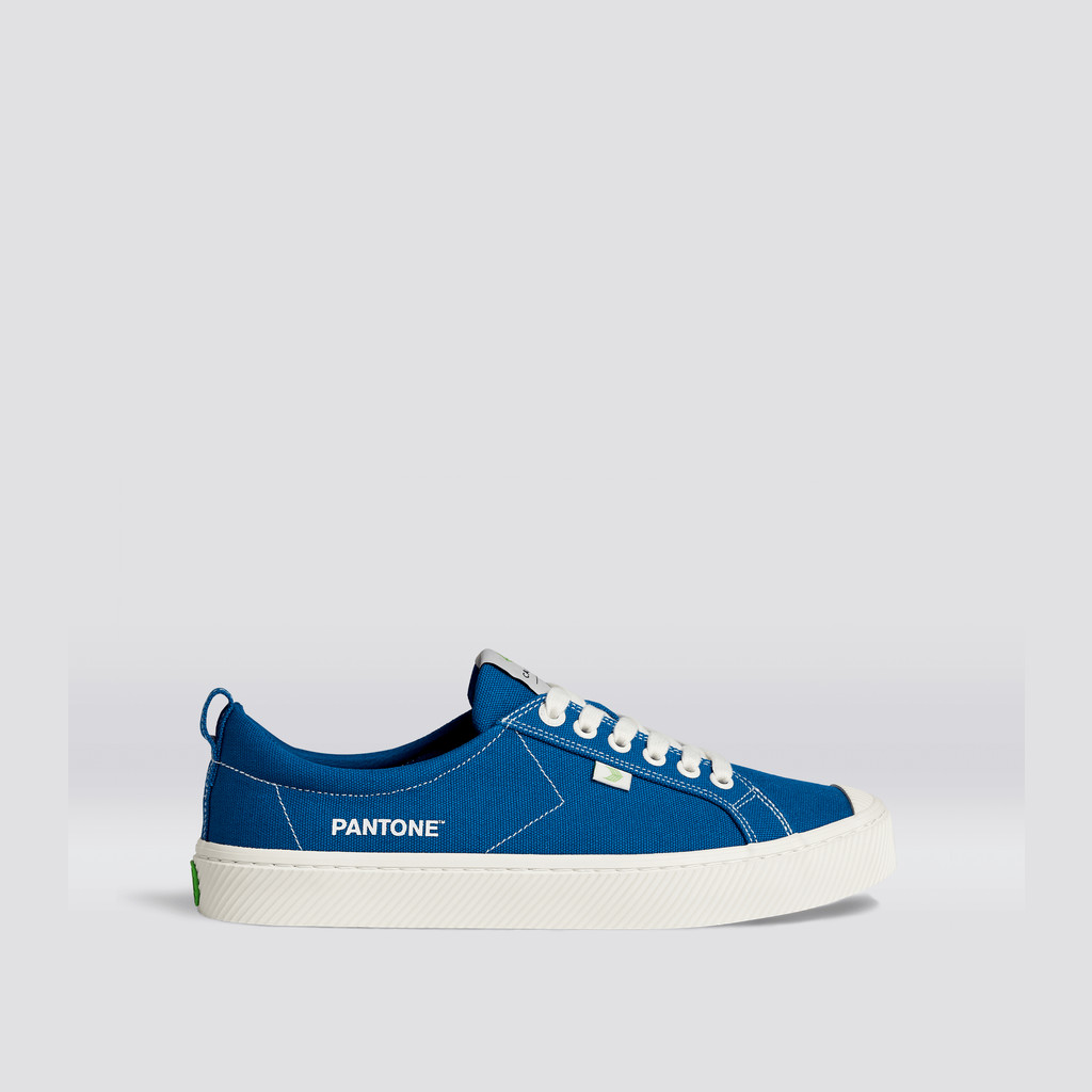 OCA LOW Cariuma Low Top Canvas Hombre Azules | UL6780459