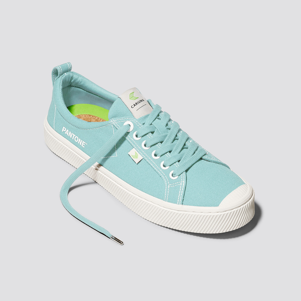 OCA LOW Cariuma Low Top Canvas Hombre Azules | GI2738596