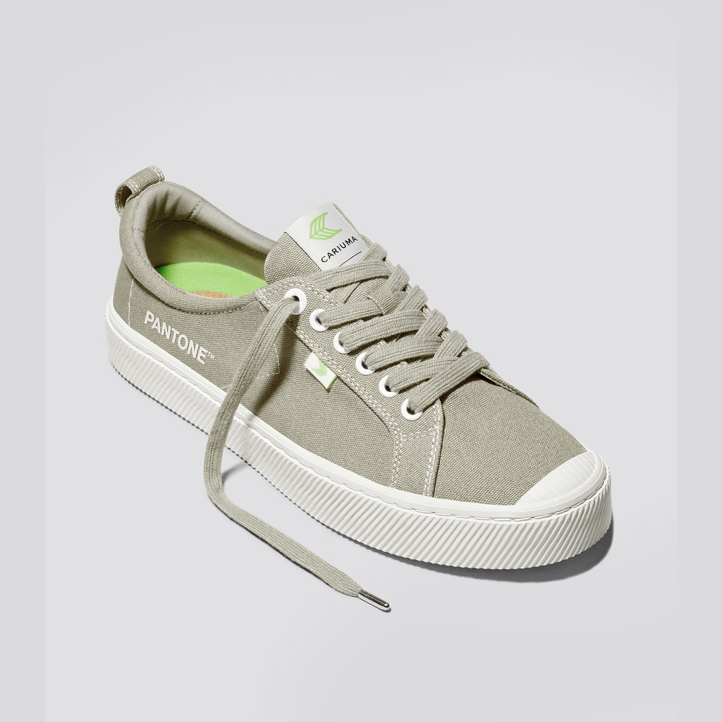 OCA LOW Cariuma Low Top Canvas Mujer Plaza Taupe | RJ0935641