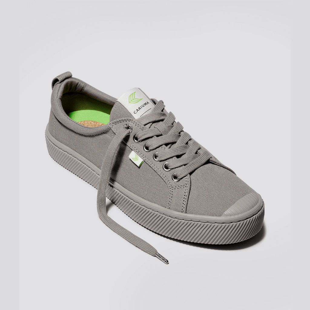 OCA LOW Cariuma Low Top Lona Vegan Hombre Gris | AG1729465