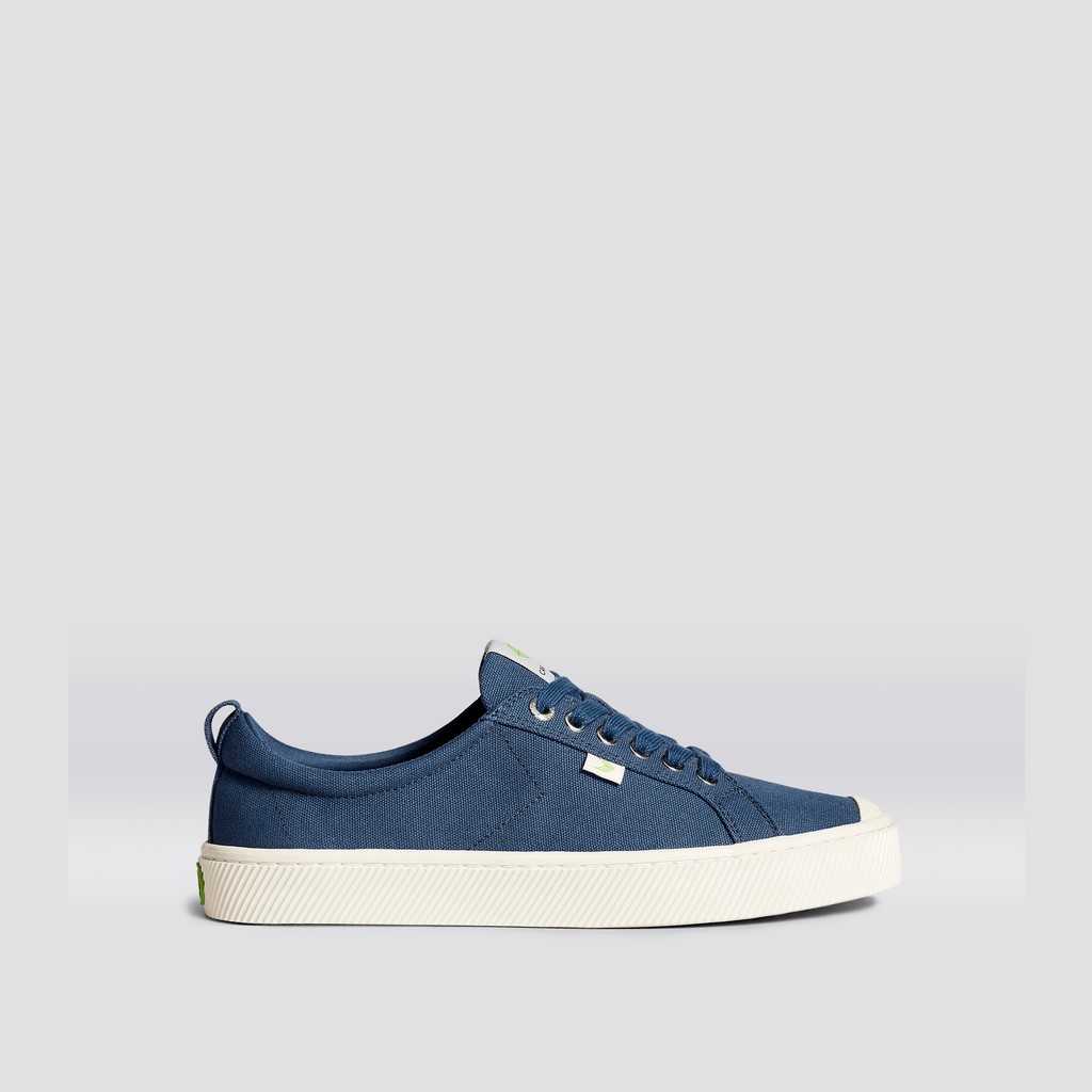 OCA LOW Cariuma Low Top Lona Vegan Hombre Azules | QE9501672