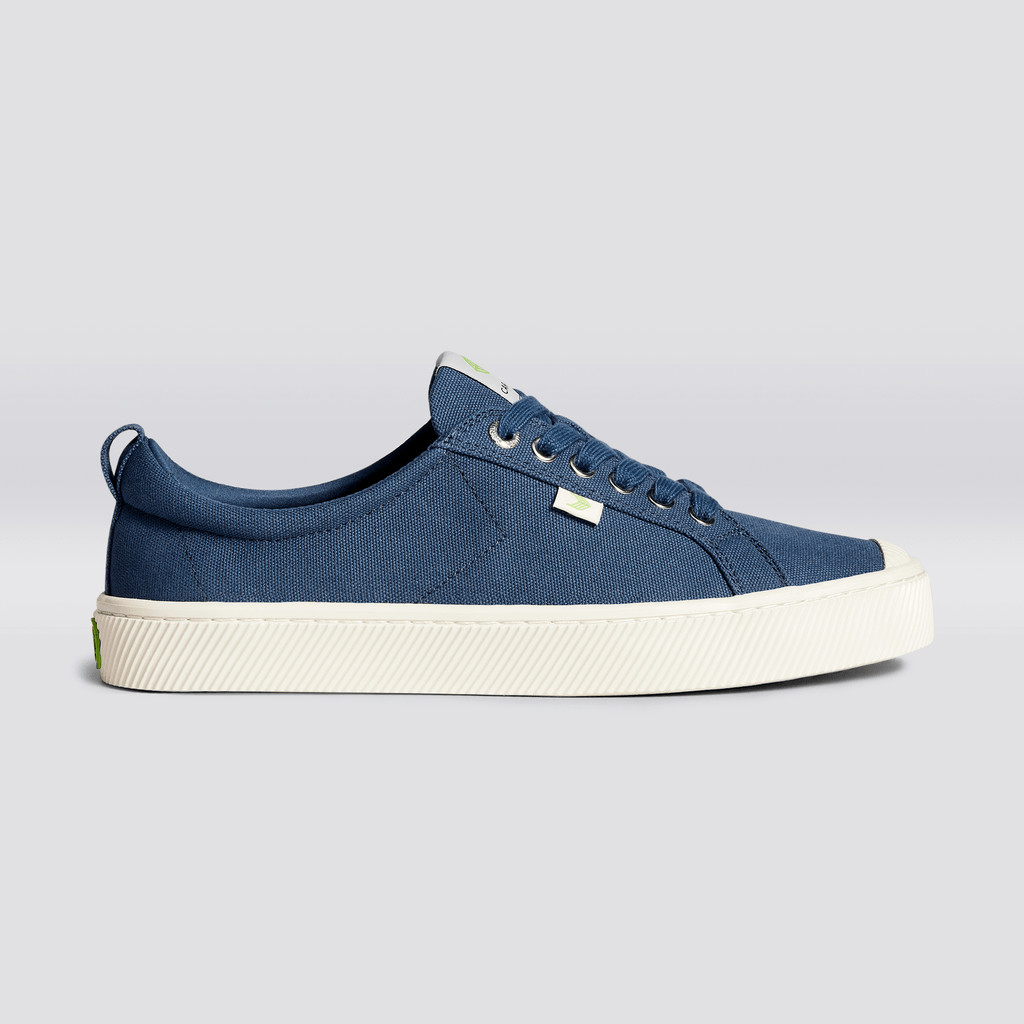 OCA LOW Cariuma Low Top Lona Vegan Hombre Azules | QE9501672