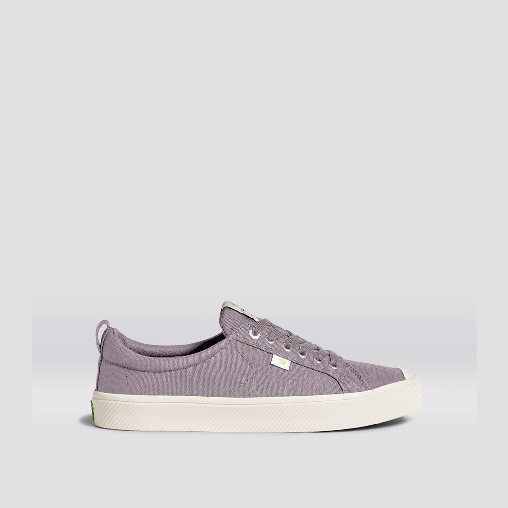 OCA LOW Cariuma Low Top Lona Vegan Mujer Gris | YK0659172