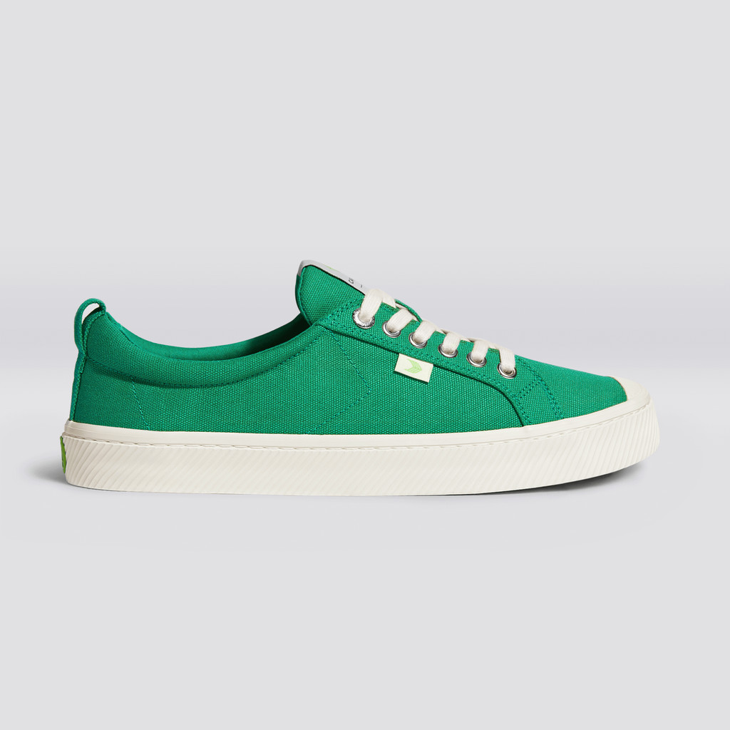 OCA LOW Cariuma Low Top Lona Vegan Mujer Verde | PN5786230