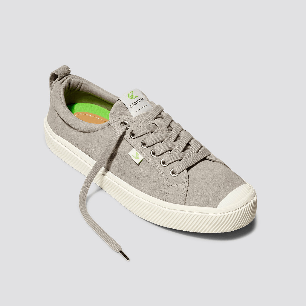 OCA LOW Cariuma Low Top Suede Mujer Gris | AI4579621